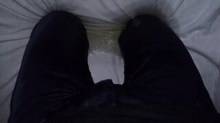 Piss Skinny Jeans on the Bed - 8 image