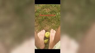 Master Ramon tortures fruit with his divine feet - 1 image