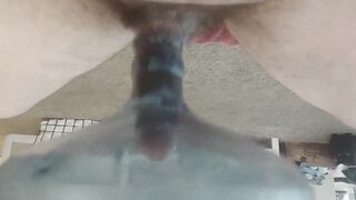Cumming in a Culligan water bottle - 2 image