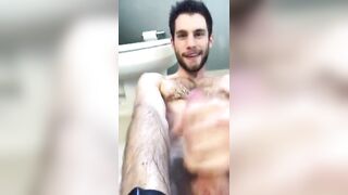 Pissed and cum on the floor - 9 image