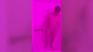 Cumming on cock in shower (teaser- of @harm_tyler) - 2 image