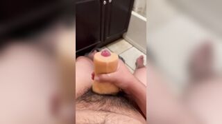 Jerking with William Seed Stroker - 3 image