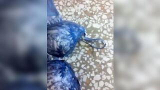 Desi wife ki Bra Panty p muth maari - 1 image