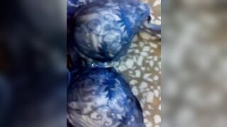 Desi wife ki Bra Panty p muth maari - 10 image