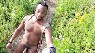 KennieJai walks around naked outside and gets caught - 9 image
