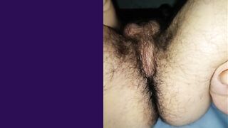 Twink's Hairy Balls and Ass need teasing, throbbing. - 6 image
