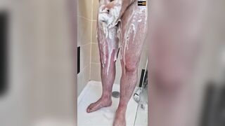 Virgin Wanks In Shower - 2 image