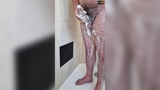 Virgin Wanks In Shower - 8 image