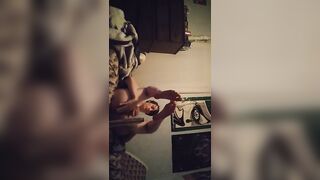 Literally tried a toilet plunger as a dildo (really felt good in my ass~) - 3 image