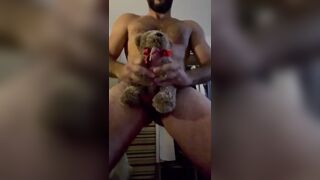 Teddy Bear helping me to cum - 10 image