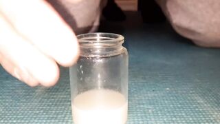 Sniffing My Jar Of Cum! - 7 image
