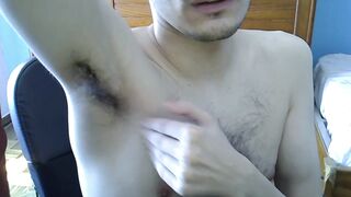 Cum on my Hairy Armpits please - 7 image