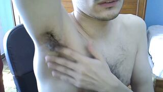 Cum on my Hairy Armpits please - 8 image
