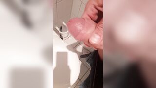 Quick Masturbation on toilet - 10 image