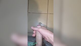 CloseUp early Morning Masturbation with a Lot of CUM on the floor before going to work POV - 9 image