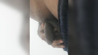 old asian daddy playing with beautiful dick - 5 image