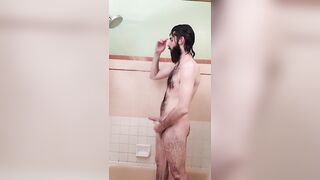 Taking a quick shower - 10 image