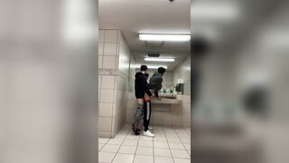 Twinks in the Mall Bathroom - 8 image