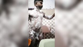 Mallu Boy Bathing Scene - 7 image