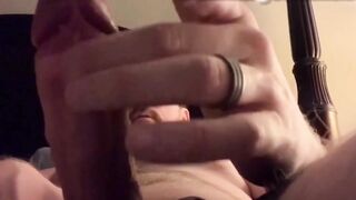 Dirty Talking Cock Stroking Before Bed - 2 image