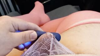 Cumming in lace panties - 10 image