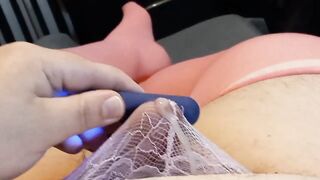 Cumming in lace panties - 8 image