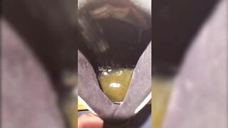 piss in air jordan sneakers,sneaker as urinal,pissing sneaker - 8 image