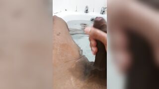 Big load while bathing - 7 image