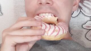 Russian student in the dorm fucks a sweet donut with a big dick - 9 image