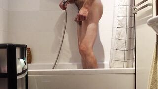 Small hairy cock pissing. - 10 image