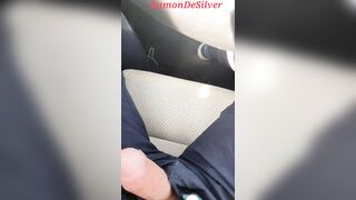Master Ramon takes a car ride with his divine cock - 4 image