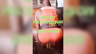Black Muscle Workout and Cum. Clips Extracted From Original - 3 image