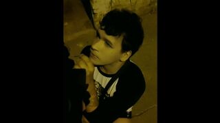 blowjob and fucking in the street (@azulitierno) - 1 image