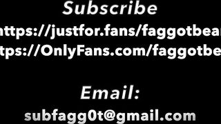 Faggot Bear and Black Cock Compilation - 10 image