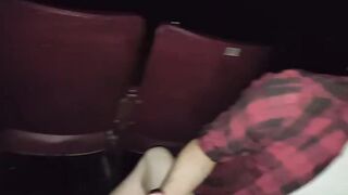 BLOWJOB IN THE CINEMA - 8 image
