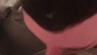 Sucked to completion with family in next rooom