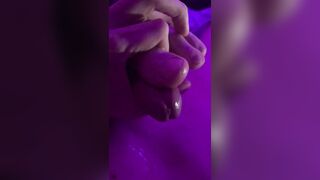 Rubbing My Uncut Cock On My Sexy Feet! (Cum) - 6 image