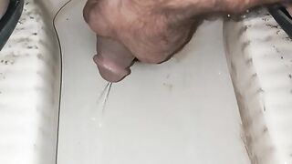 Pissing in bathroom guy Pakistani big cock - 6 image
