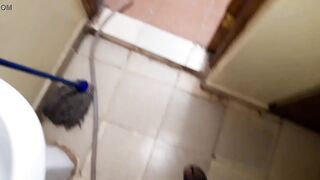 Stepbrother Caught Peeing In Toilet - 7 image