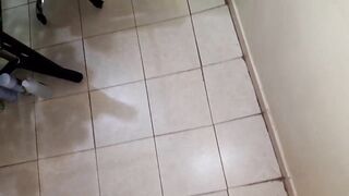 Stepbrother Caught Peeing In Toilet - 8 image