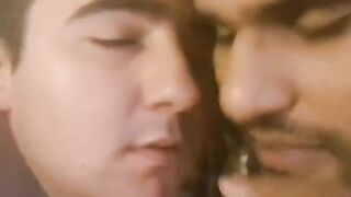 Straight Acting Athletic Dominant Black Alpha Top Interracial Soft Core Kissing Submissive Whiteman - 6 image