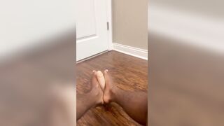Jerkin white cock with feet - 7 image