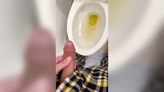 WATCH ME PISSING IN THE TOILET - 10 image