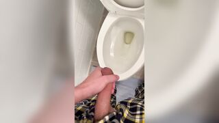 WATCH ME PISSING IN THE TOILET - 5 image