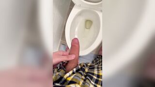 WATCH ME PISSING IN THE TOILET - 6 image