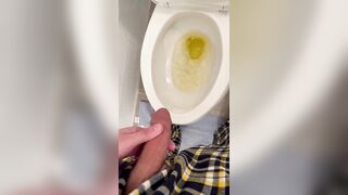 WATCH ME PISSING IN THE TOILET - 8 image