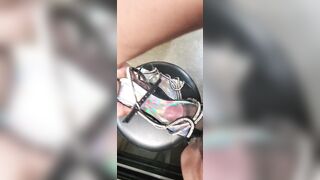 found shiny heels in rear floorboard - 9 image