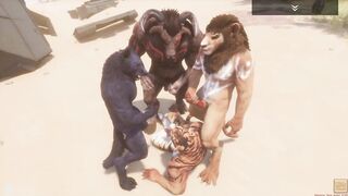 Wild Life / Gay Furry Group Sex - 7 image