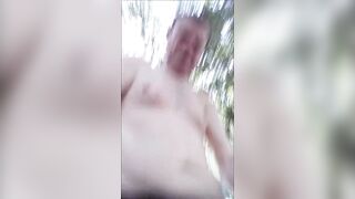 Almost Caught Cumming By Disc Golfers While Fucking My Ass With Anal Beads AUG 2019 - 10 image