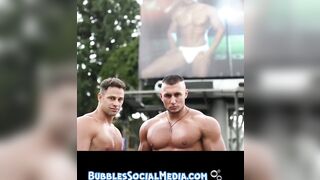 Male Supermodels sport thongs in photoshoot on Sunset Blvd! - 4 image